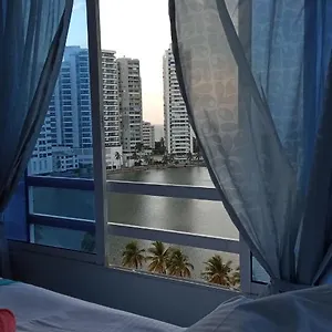 Excelente Vista Al Mar Apartamento Cartagena